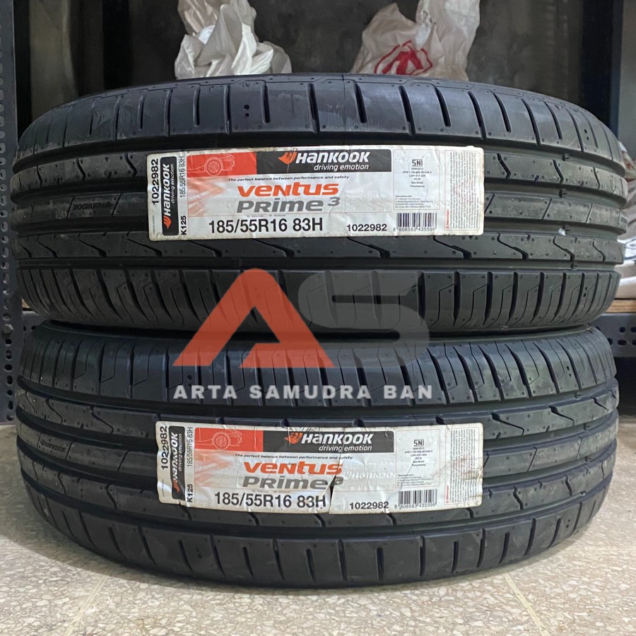 Ban Hankook Ventus Prime 3 K125 185 / 55 R 16 R16