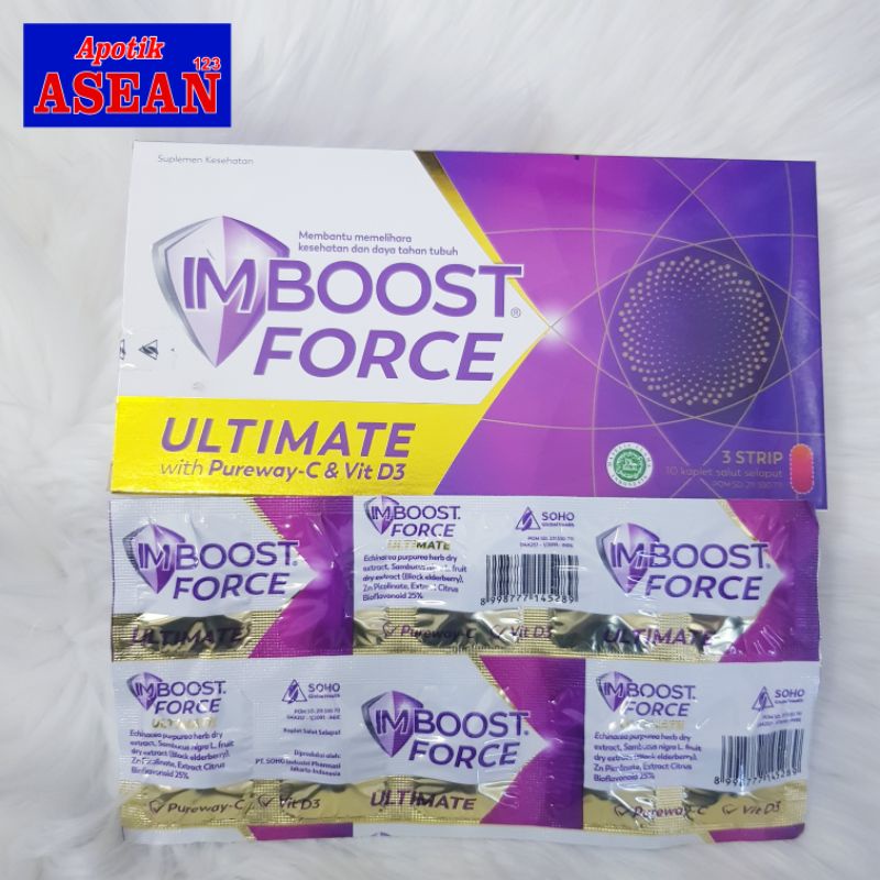 IMBOOST FORCE ULTIMATE 1 STRIP ISI 10 TABLET