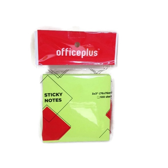 

Gramedia Surabaya - Office-P Sticky Note 3X3" 100Sht Neon Green