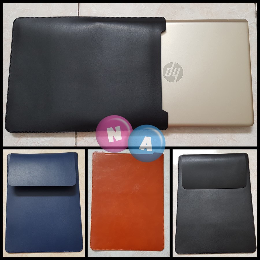 Sarung Macbook 13inch Kulit Bisa Custom leather sleeve laptop