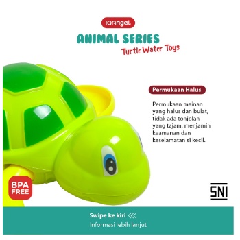 BABIESFIRST IQ218B TURTLE WATER TOYS Mainan Edukatif Bayi