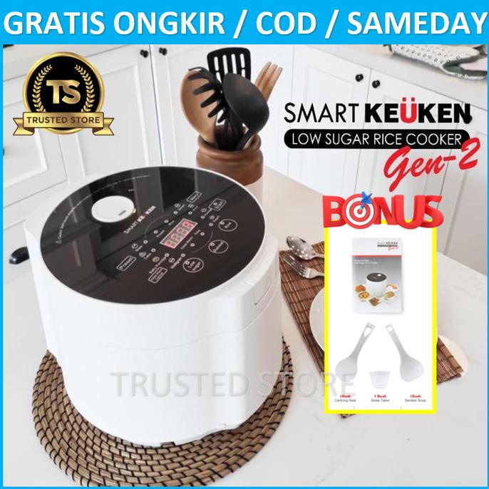 PROMO Smart Keuken Gen 2 Rice Cooker Low Carbo Rendah Karbo Ricecooker
