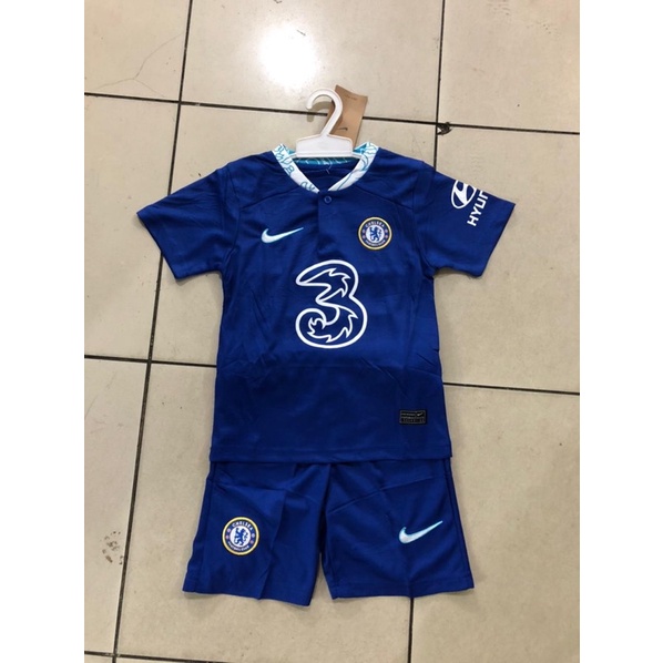 Setelan jersey klub eropa bola anak GO import umur 3-12 tahun