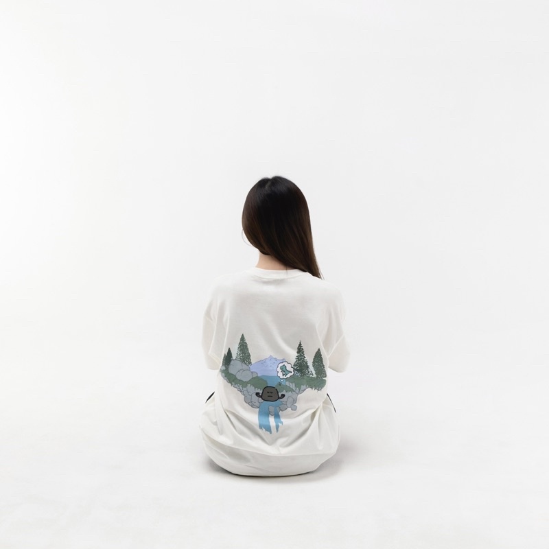 FAITH FADE LOTU - Manifest Oversized Tee (Broken White)