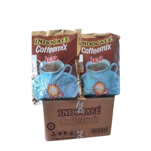 KOPI INDOCAFE 3 IN 1 COFFEEMIX 1 DUS = 500 SACHET