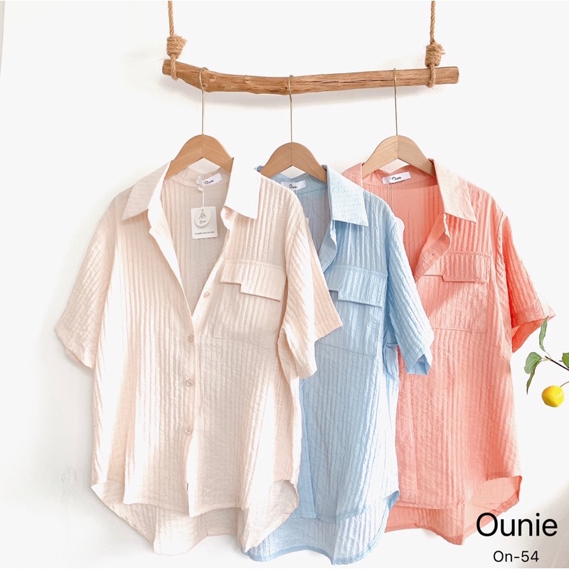 ATASAN KEMEJA OUNIE/BLOUSE OUNIE BANGKOK (BJON54)