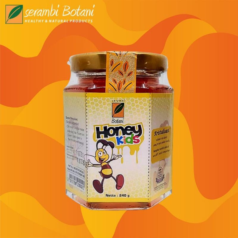 

Madu Anak Asli Murni 240gr Standar Internasional Serambi Botani