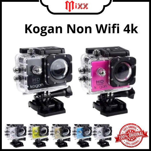 Camera Action 4K Ultra HD NON wifi Kogan/Kamera Sport Action/Kamera Traveling/Kamera Vlog Youtuber