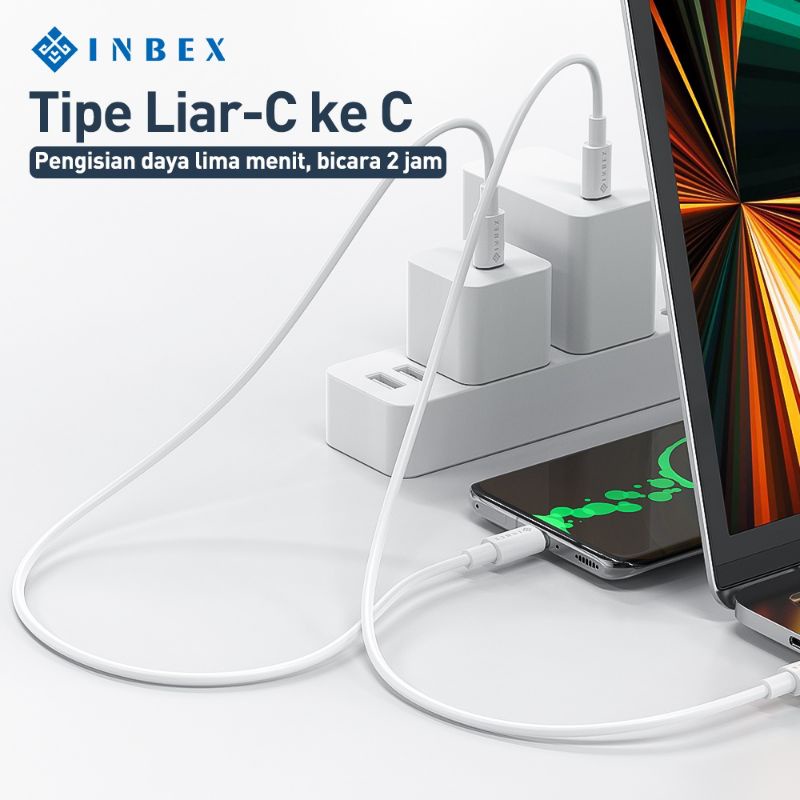 INBEX CT209 Kabel Data Type-C to Type-C PD 60W