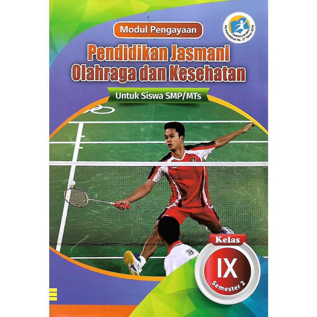 Buku LKS PJOK Kelas 9 SMP/MTs Semester 2 Kurikulum 2013