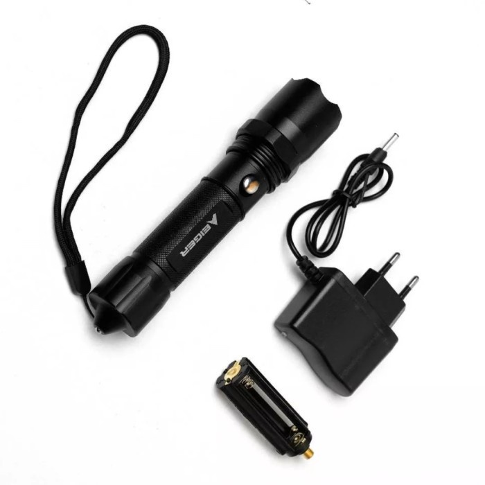 v bismillahEIGER OSBERT FLASHLIGHT senter outdoor