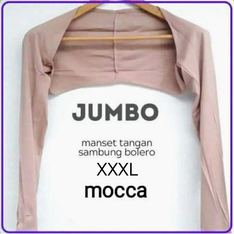 Manset Tangan Sambung Bolero XXXL (Spandex Rayon Premium) Manset Tangan Anti Melorot