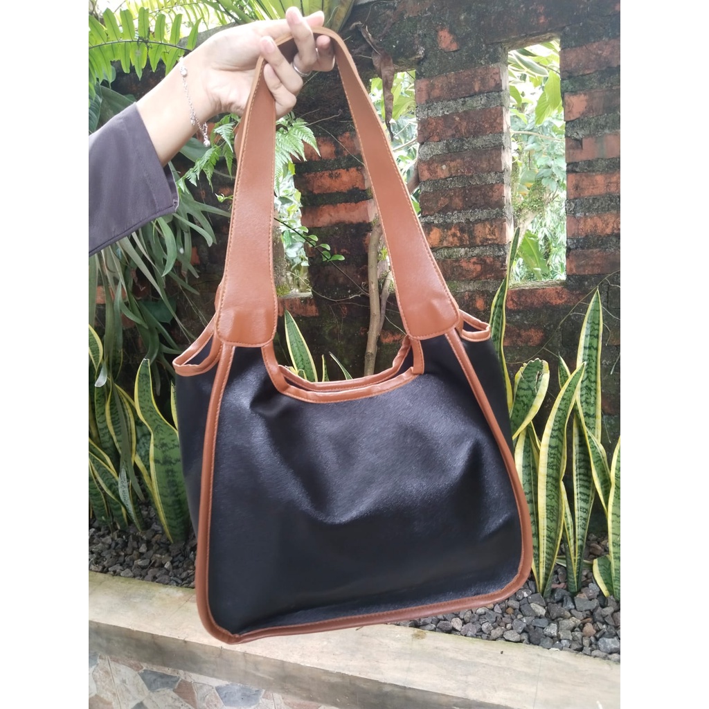 Tas Tote Bag Wanita Tas Bahu Wanita Terbaru DEDES (TANPA TWILLY)