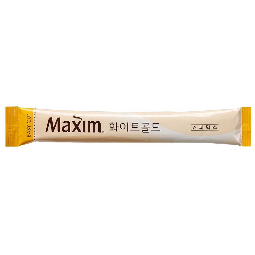 

Maxim White Gold Coffee 11,7 Gr per stick Hand Carry Kopi Korea