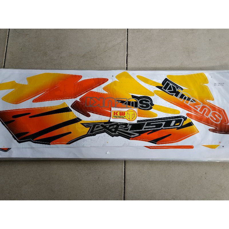 striping txr150 striping Suzuki rgr sprinter Malaysia striping rgr sprinter