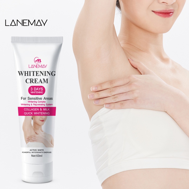 Underarm Armpit Whitening Cream - Krim Pemutih Ketiak dan Selangkangan Hitam | Underarm Cream Untuk Area Lipatan dan Bokong Hitam Pemutih Ketiak