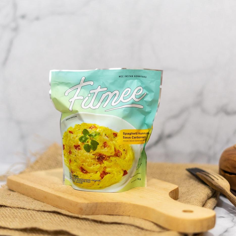 

【MEGA SALE】 Fitmee Mie Shirataki Rasa Carbonara Fitmee Terbaik untuk Diet