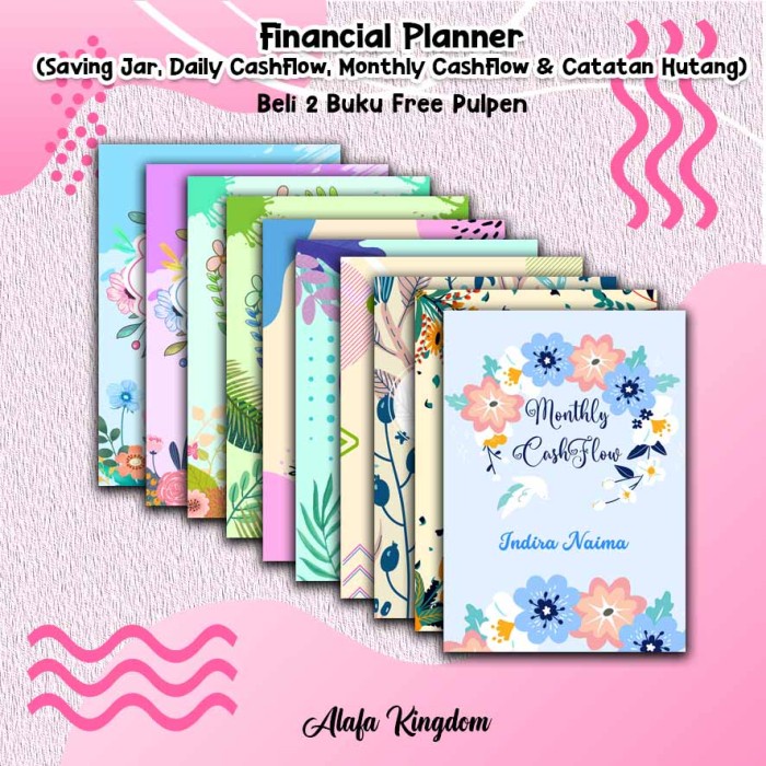 

Agenda Financial Planner / Buku Catatan Keuangan