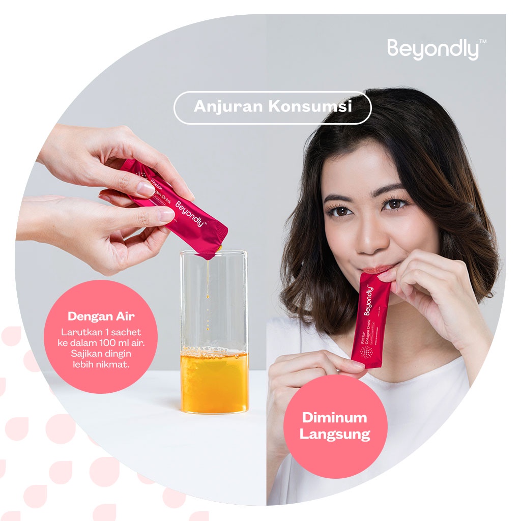 Beyondly Fitclair Marine Collagen Drink - Minuman Kesehatan dan Kecantikan / HALAL &amp; BPOM