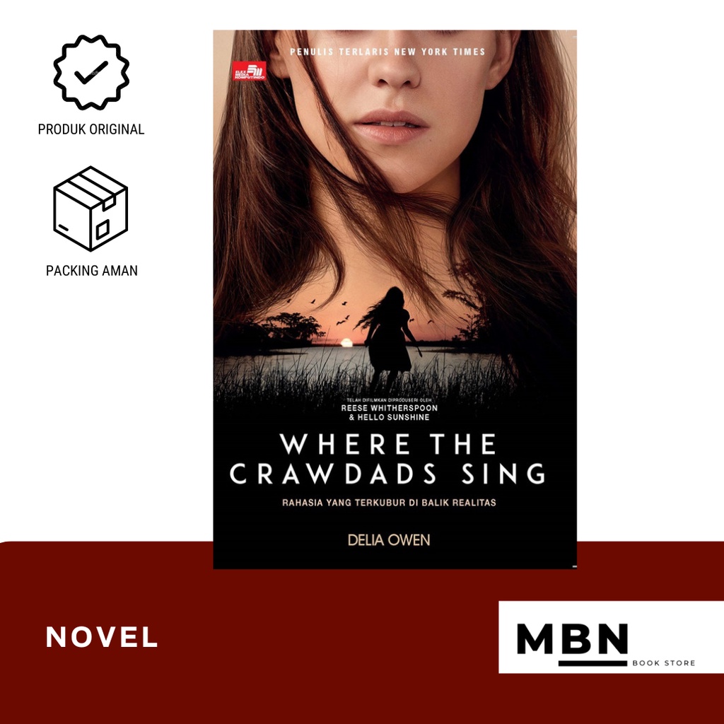 Novel WHERE THE CRAWDADS SING ori