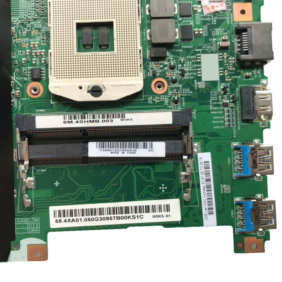 Motherboard Mobo Mainboard Lenovo G580 Nvdia 610M