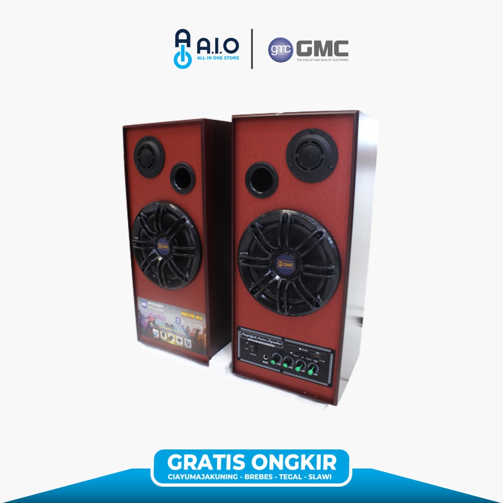 SPEAKER AKTIF GMC 882B | TERMURAH + GRATIS ONGKOS KIRIM*