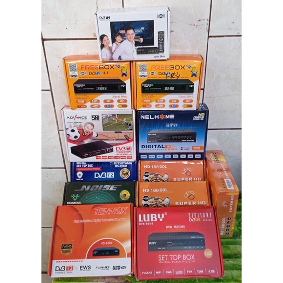 SET TOP BOX STB  LUBY SNI TV TABUNG LCD LED DIGITAL