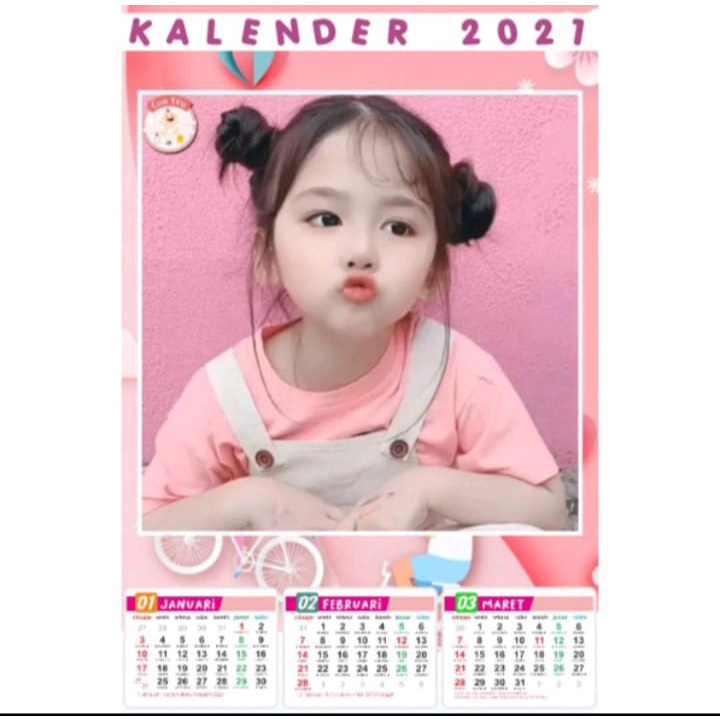 

KALENDER DINDING 4 LEMBAR (3 BULANAN)