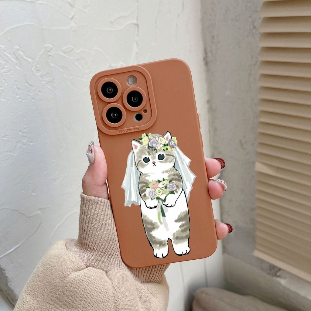 Baru Softcase Cat CC32 for Xiaomi Redmi A1 A1+ 2022 4A 4X 5A 6A 7 7A 8 9 9A 9i 9C 9T 10 10C 11 11T 12 Note 4 4X 5A 5 7 8 9 10s 11s S2 Poco C40 F3 F4 M3 M4 M5 X3 NFC GT Pocophone 5G Prime Pro