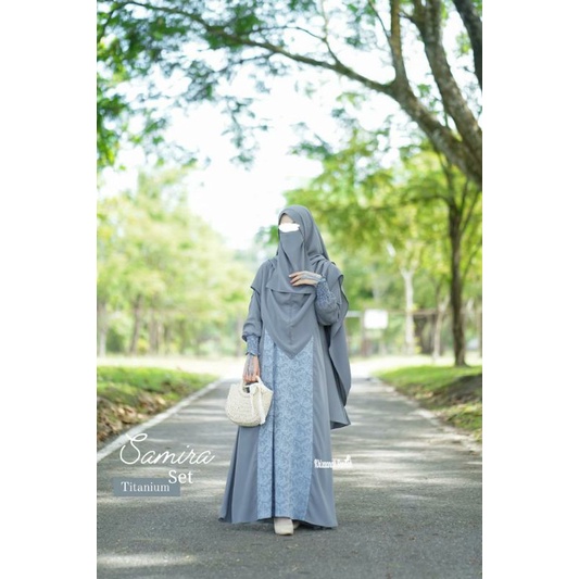Gamis Set Samira by Khizaannah Sunnah