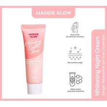 MAGGIE GLOW Whitening NIGHT CREAM BPOM by AILIN