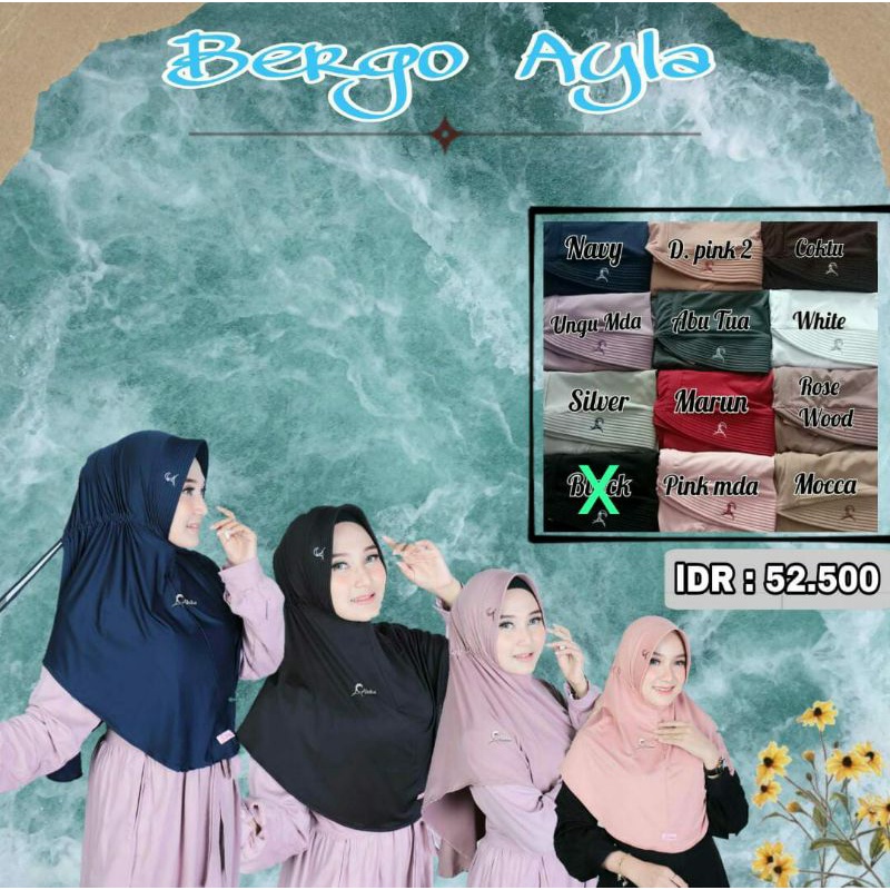BERGO AYLA ABIKA / ABIKA BERGO AYLA / JILBAB ABIKA SERUT