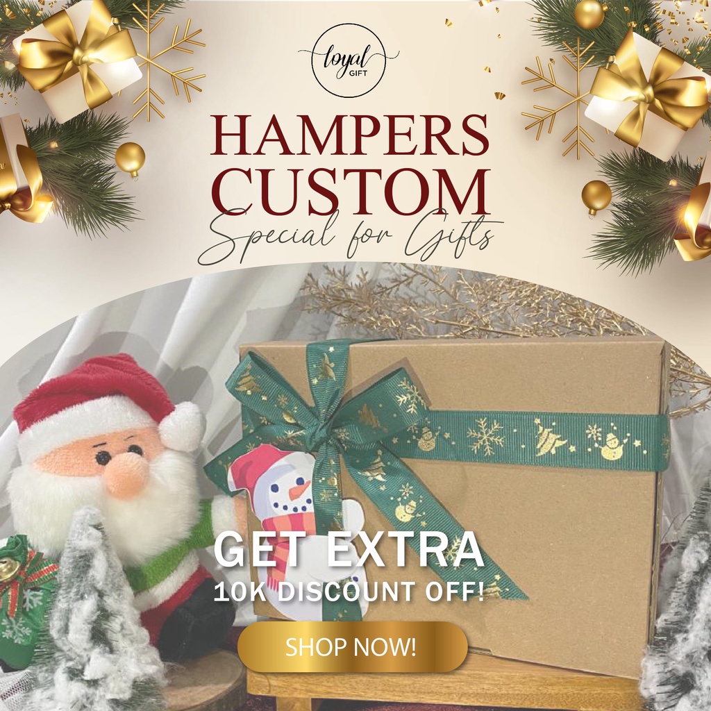 Hampers Natal Custom / Kado Natal Custom/ Christmas Hampers Custom