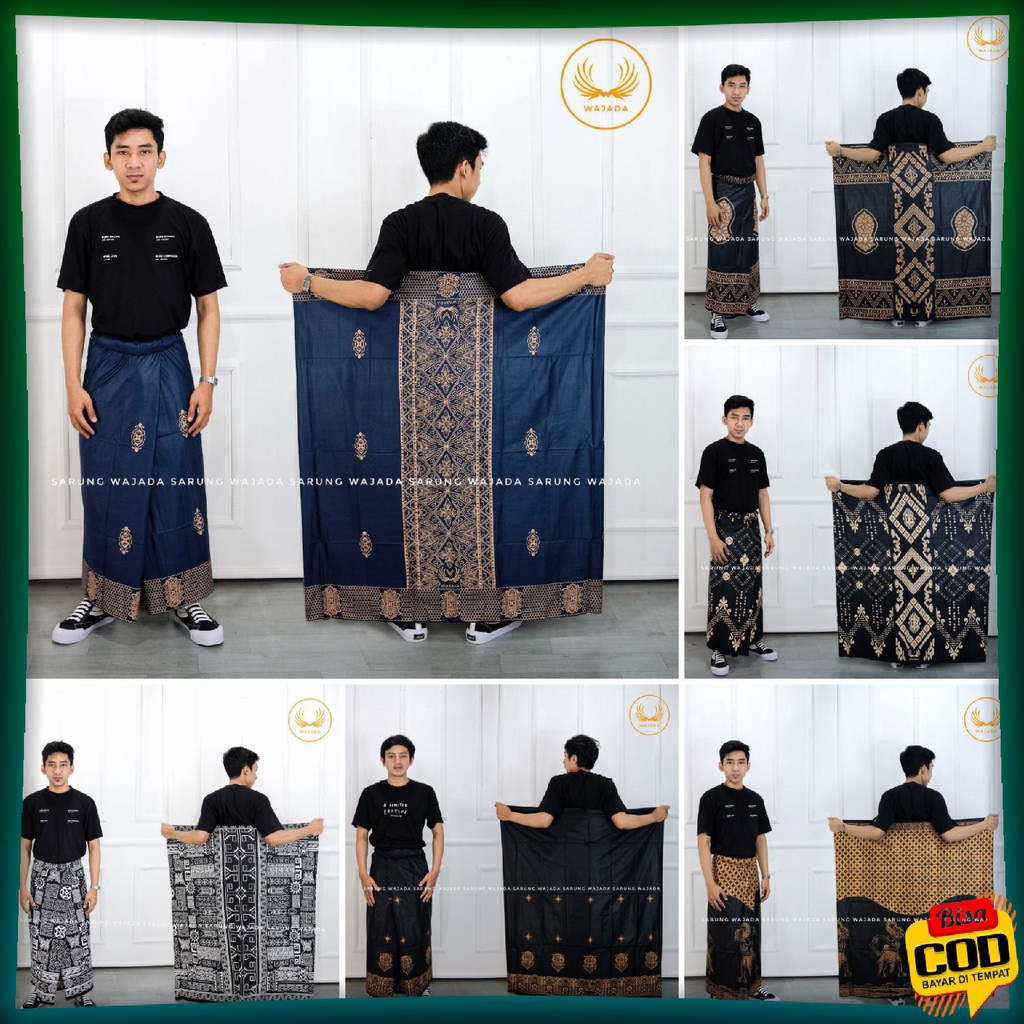 Jual Sarung Batik Santri Dewasa Motif Palaikat Palekat Bawahan Sholat