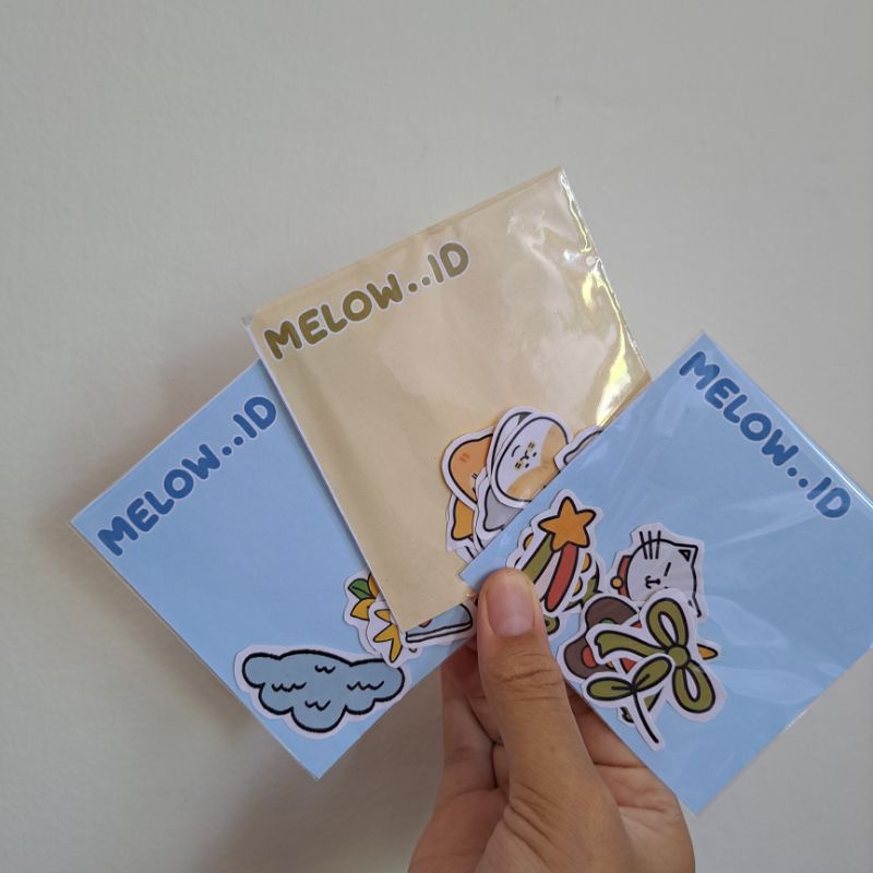 

[melow..id] stiker pack udah di potong,stiker gemoyyy,lucu cakepp,stiker aesthetic