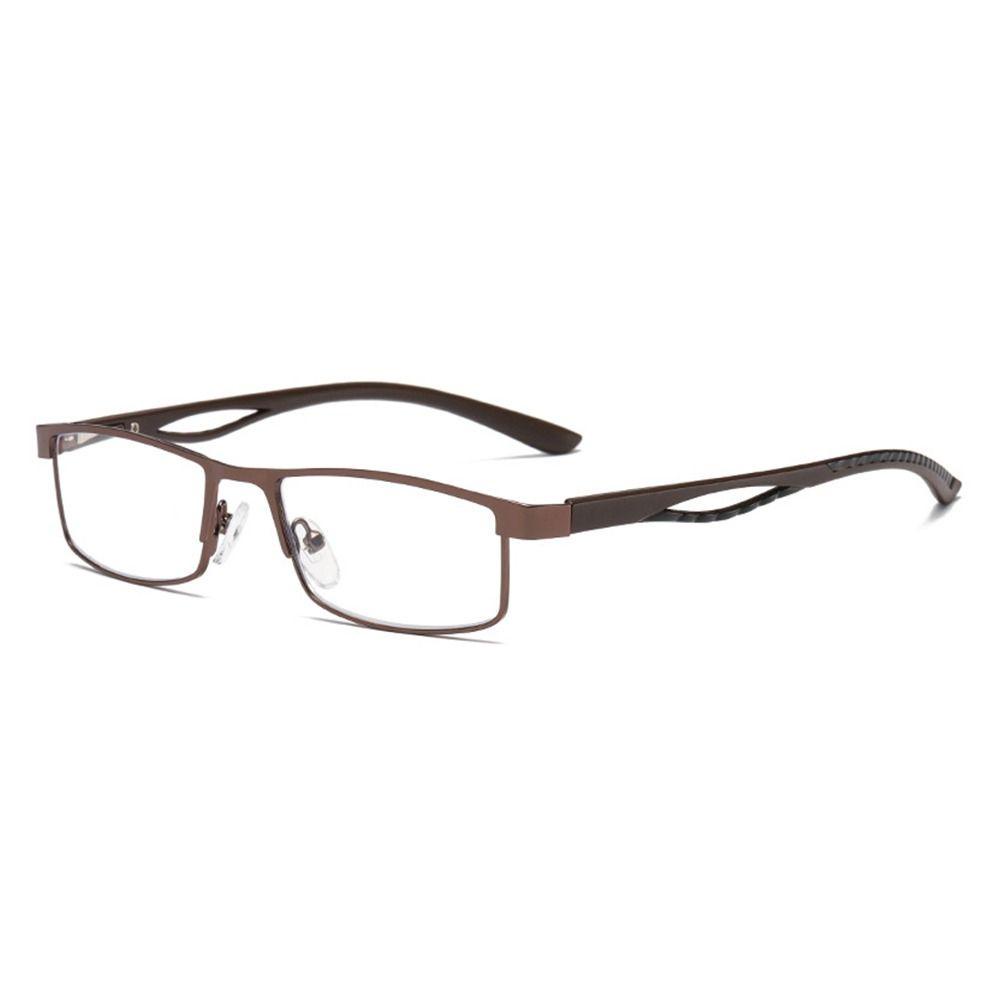R-flower Business Kacamata Baca Frame Kantor Bingkai Kantor Simple Vintage Anti-Blue Light