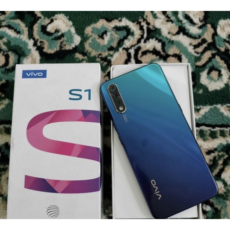 Vivo s1 ram 4/128gb bekas lengkap