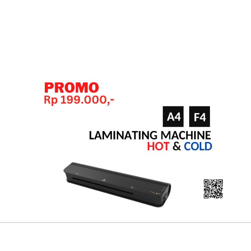 

Mesin Laminating F4 A4 WESTECH LM-04 Hot and Cold