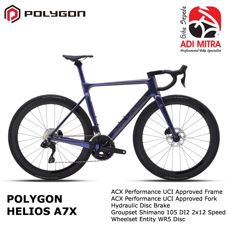 Polygon Helios A7X [700C] Road Bike Sepeda Balap