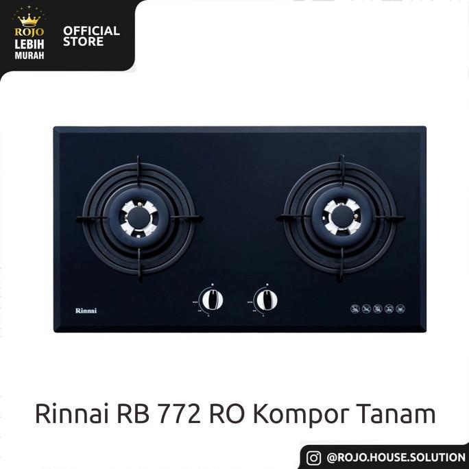 PROMO Rinnai RB 772 RO (G) Kompor Tanam 2 Tungku
