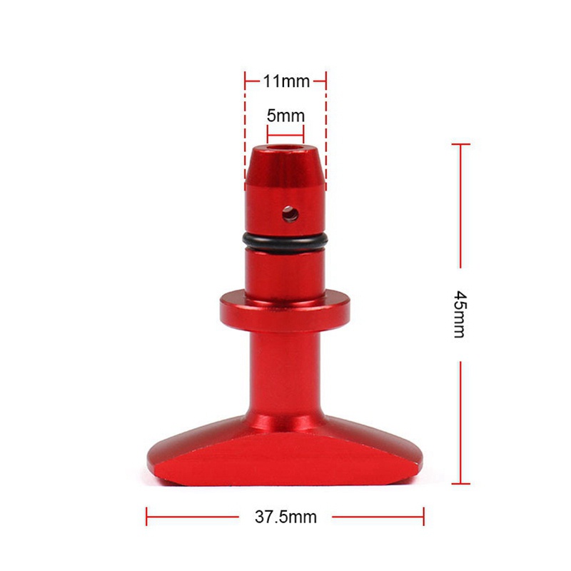 Dipstick Oli Mesin Mobil Universal Bahan Aluminum Warna Merah Dipstick Handle Tarik Oli Mesin Mobil