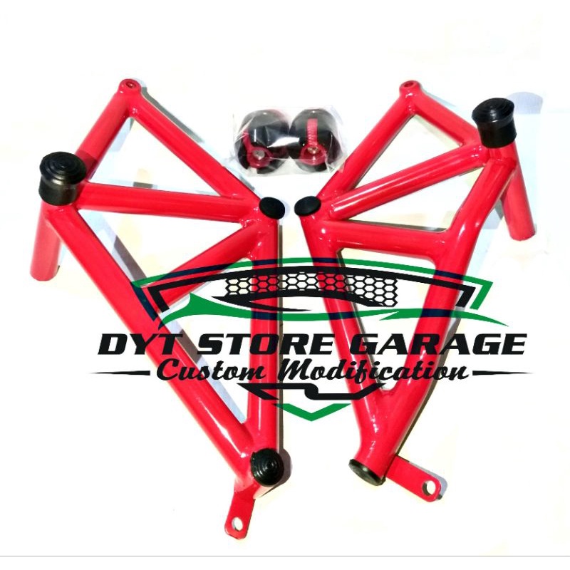 Tubular crashbar Honda CB150 Verza & Verza 150cc | Pelindung bodi CB150 Verza & Verza 150cc | Crashg