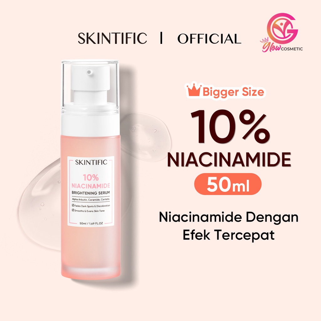 SKINTIFIC 10% NIACINAMIDE BRIGHTENING SERUM 50ML