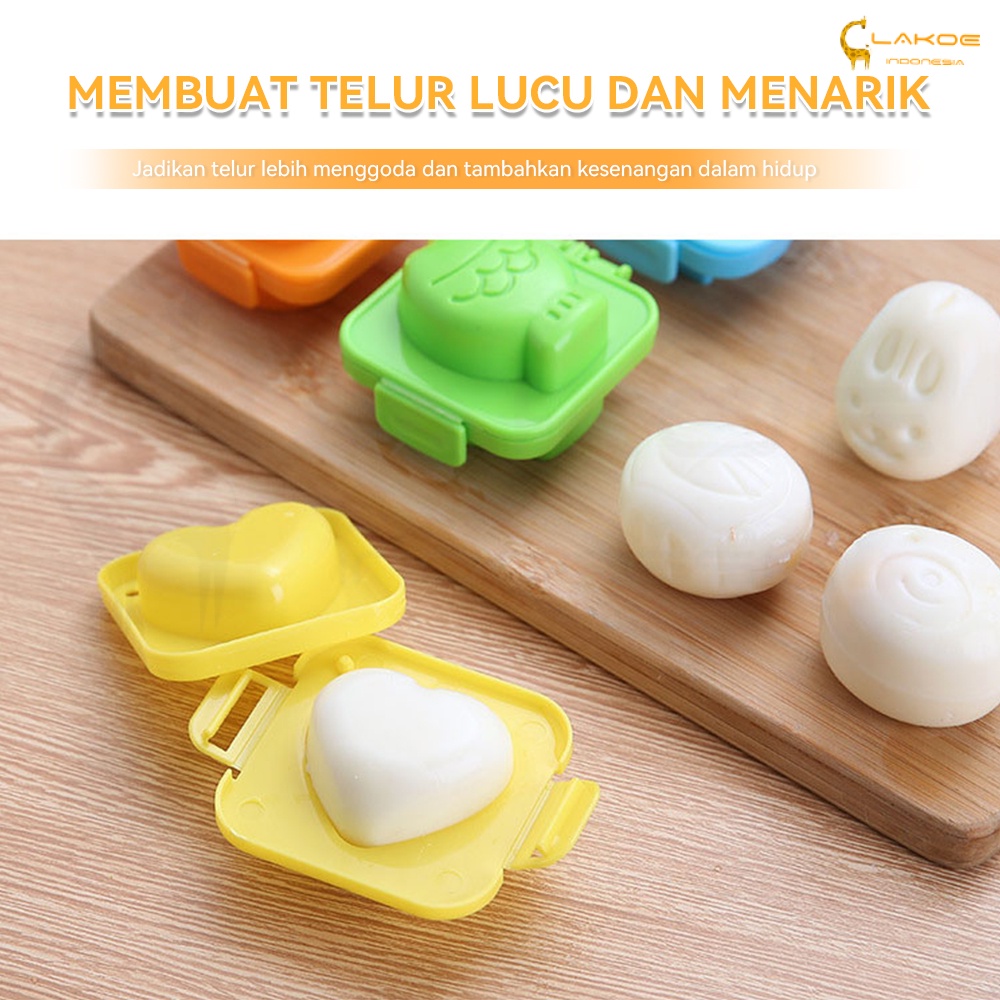 1pcs cetakan nasi bento motif lucu cetakan telur/cetakan sushi