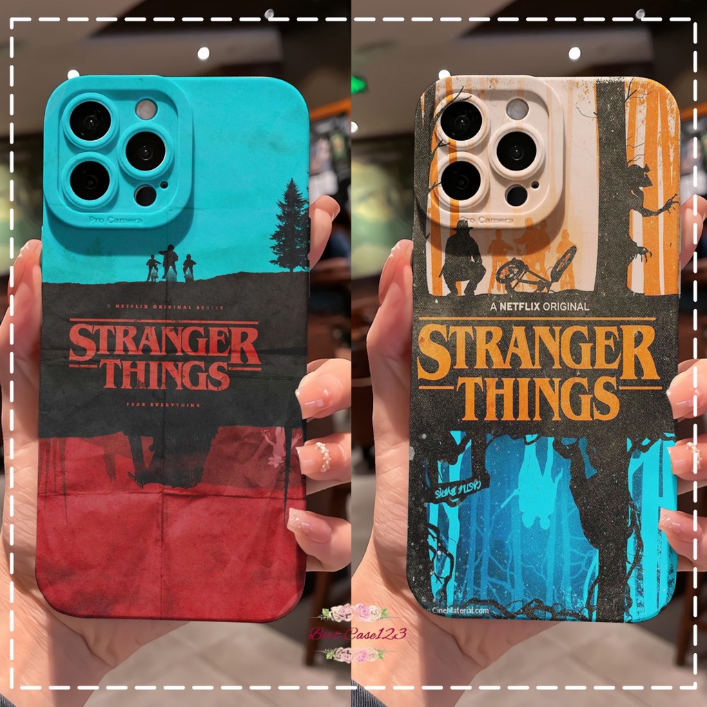 CUSTOM CASE SOFTCASE SILIKON PROCAMERA STRANGER THINGS CUSTOM XIAOMI REDMI 6A 8 8A PRO 9 9A 9C 10A NOTE 8 9 10 10S POCO M3 M4 BC6936