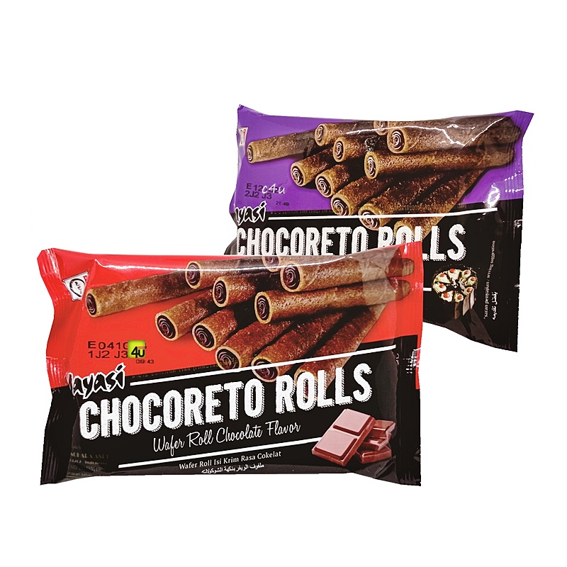 

Mayasi CHOCORETO ROLLS - Wafer Mini - 50gr
