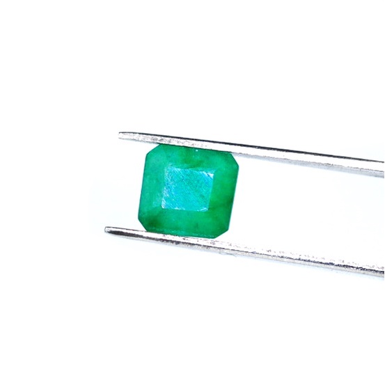 Natural Batu Permata Zamrud Green Emerald Beryl Brazil Include Sertifikat Memo