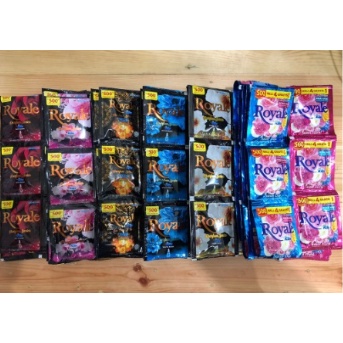 ROYALE PEWANGI SOFTENER PAKAIAN 1 RENCENG ISI 12