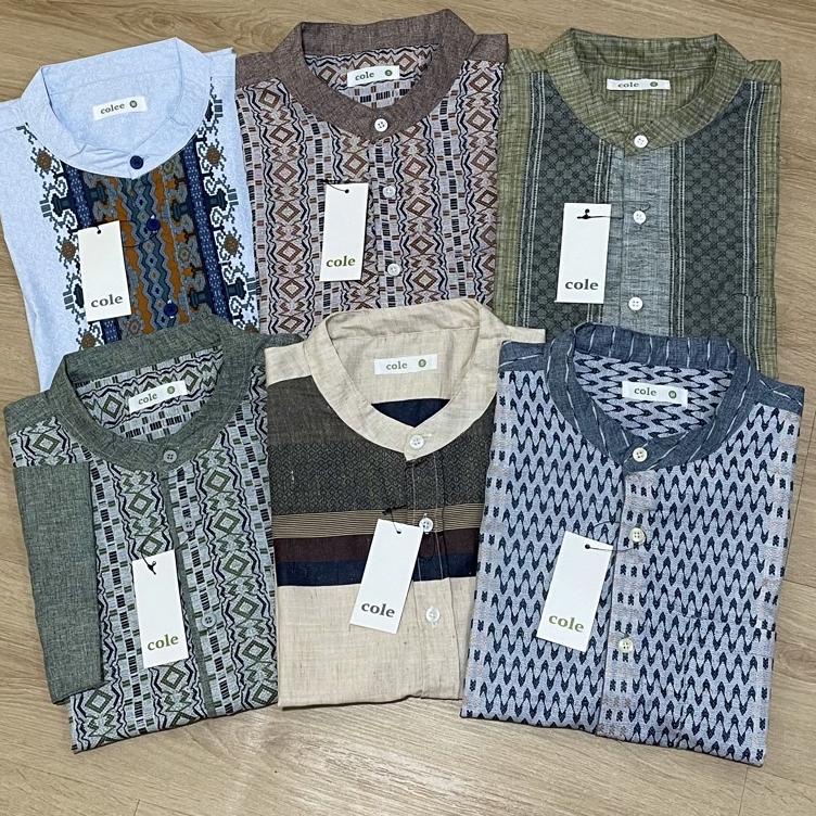 BTA.21De22ғ ‑ Koko Cole Koko Cole Original Matahari Koko Pria Lengan Pendek Koko Putih Lengan Pendek