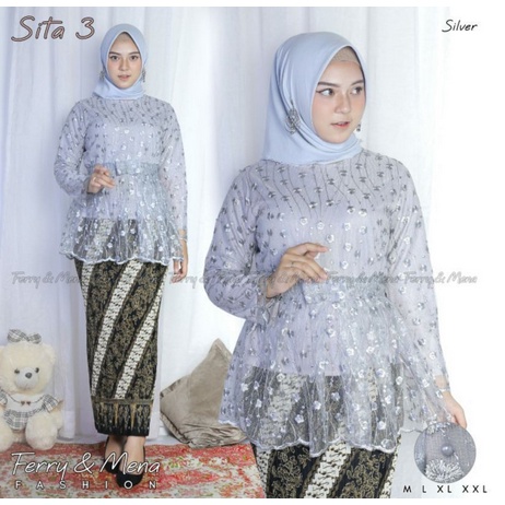 Kebaya Wisuda Modern Hijab ~ Kebaya Wanita Kekinian ~ Kebaya Modern Brukat ~ Kebaya Wanita Jumbo ~ K